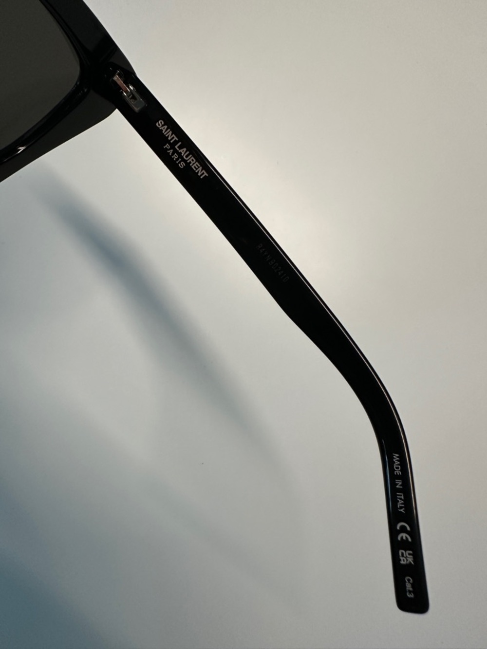 NEW Saint Laurent Kate Sunglasses in Black - Picture 7 of 10